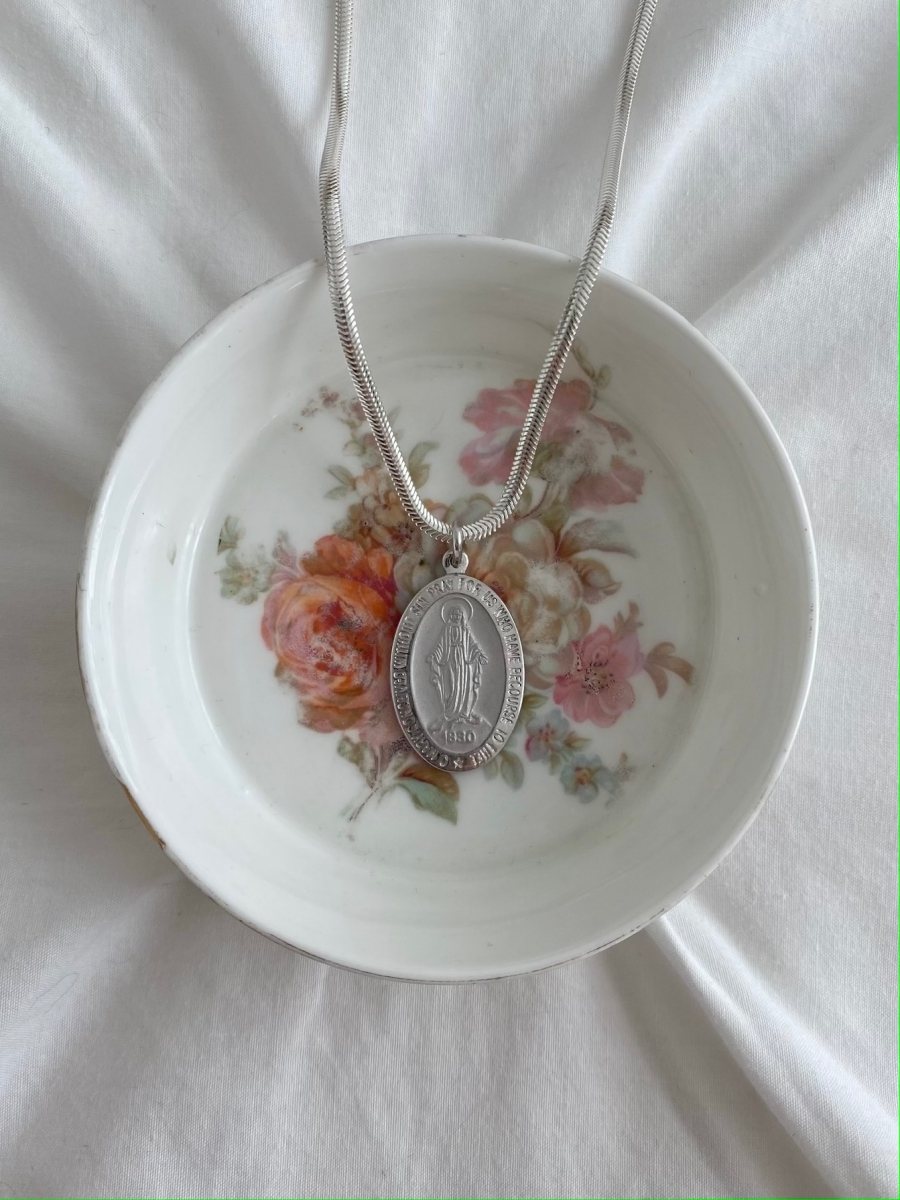 'Stay Blessed' Necklace - Silver 925