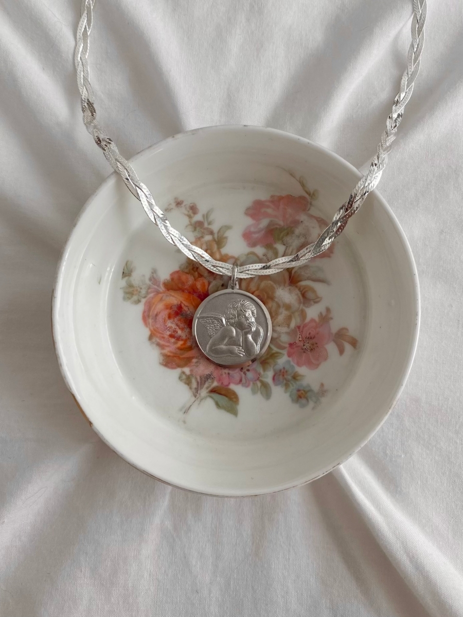 The 'Little Cherub' Necklace - Silver 925