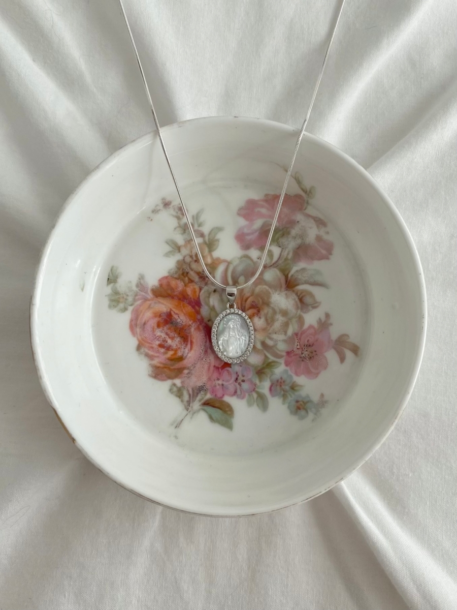 'Keep Me Safe' Necklace - Silver 925