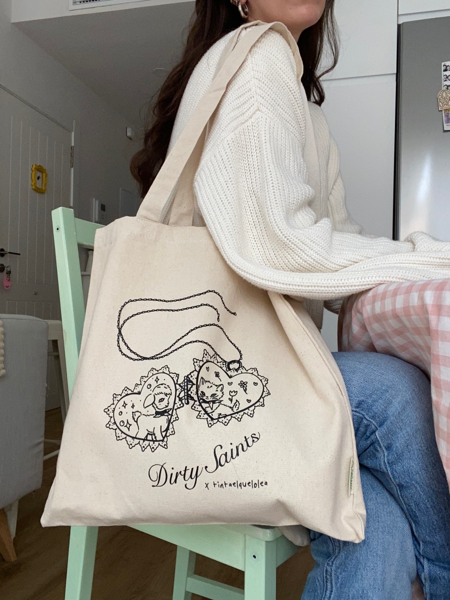 'Dirty Saints x Tintaelquelolea' Tote Bag