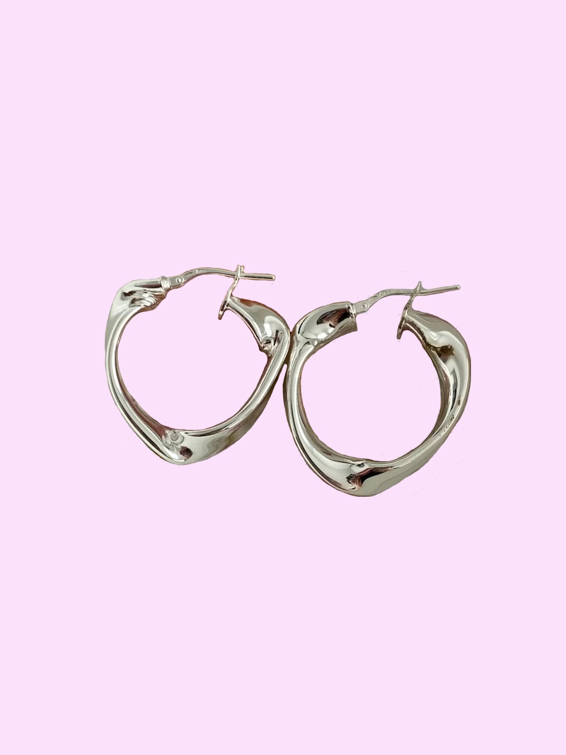 'Lana' Hoops - Silver 925