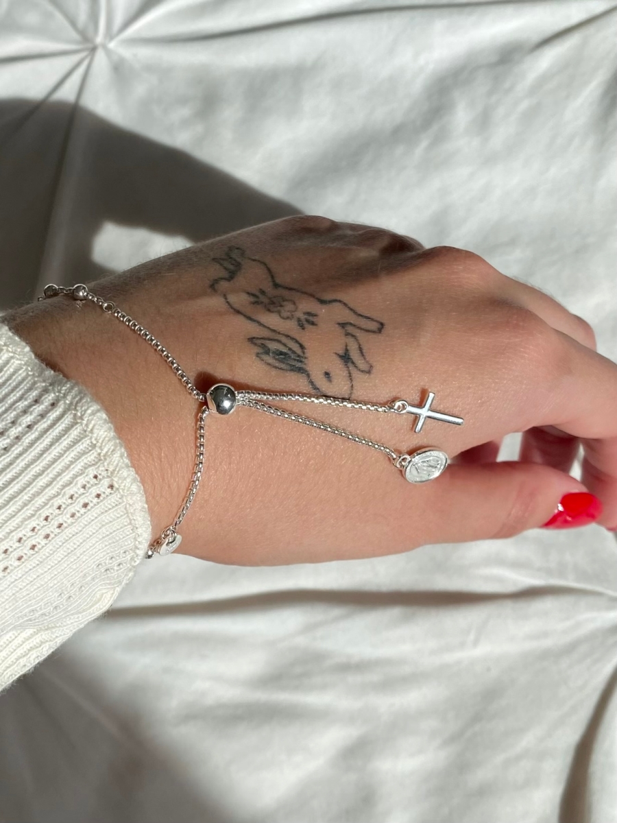 'Holy Rosary' Bracelet - Silver 925