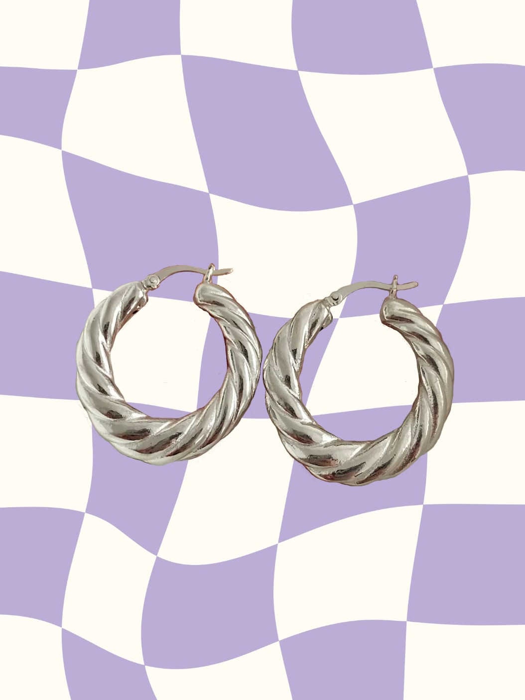 'Carmen' Hoops - Silver 925