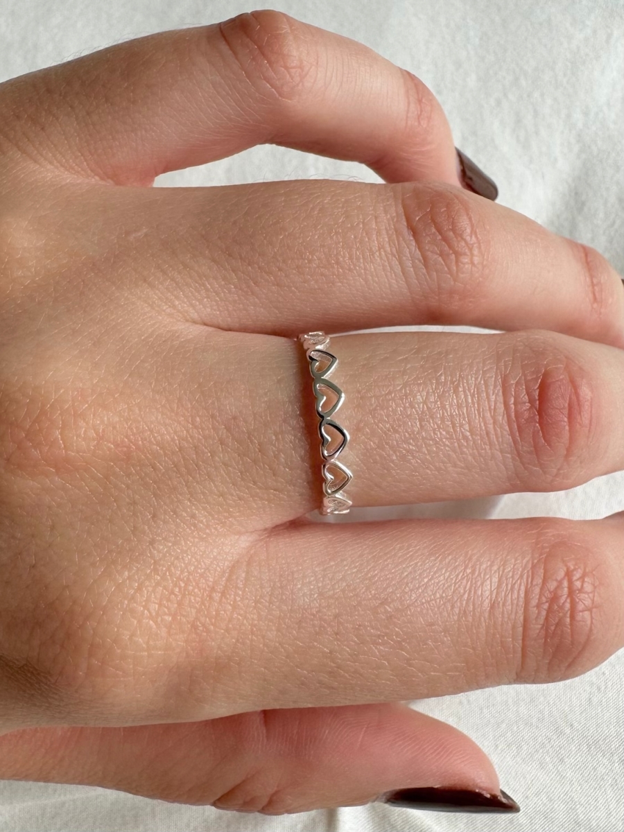 'Tender Heart' Ring - Silver 925