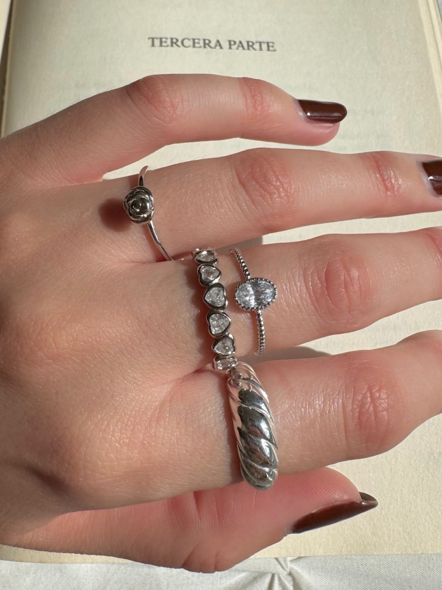 'Cinnamon Girl' Ring - Silver 925