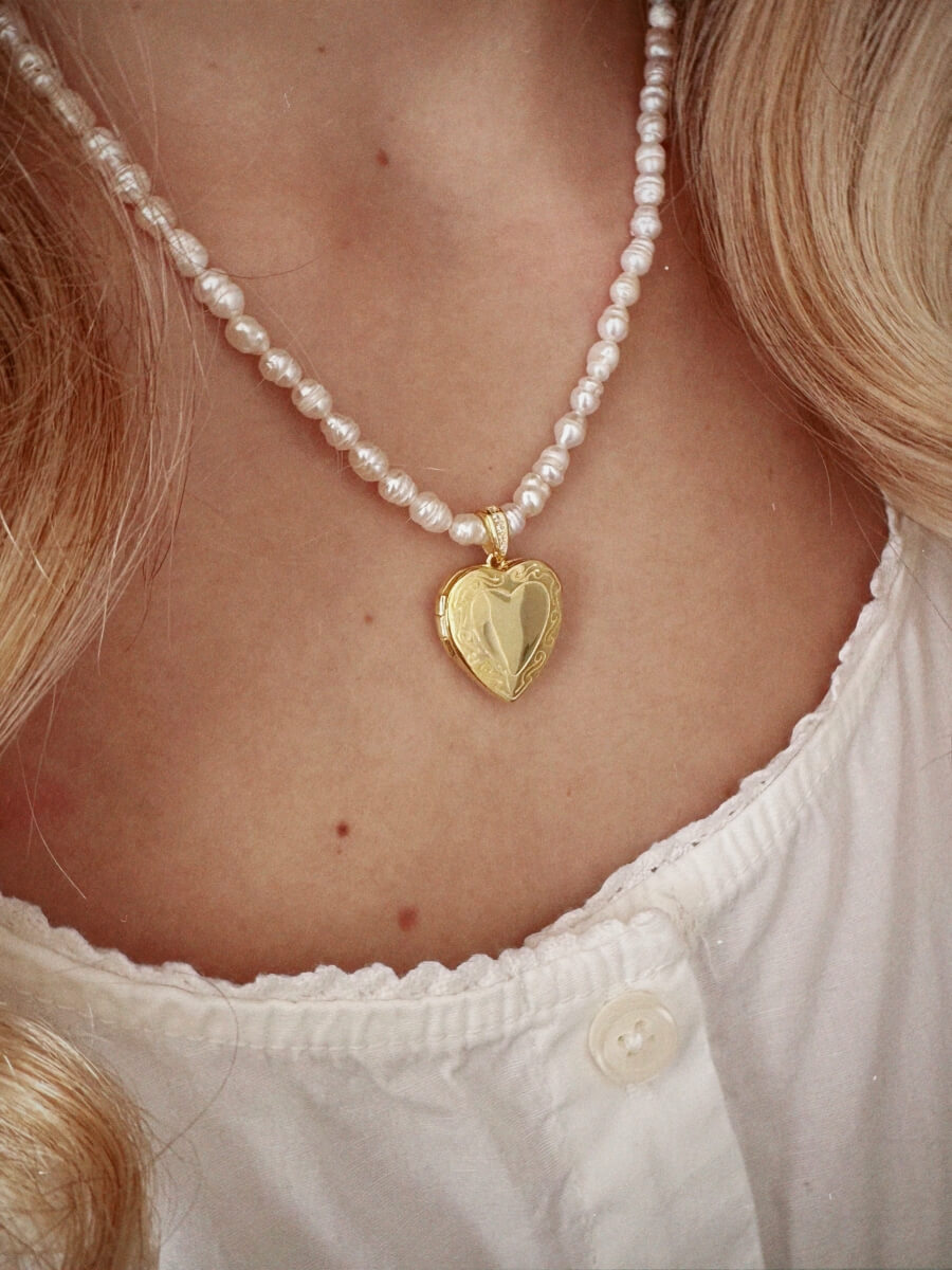 'Lock My Heart' On Sweet Water Pearl