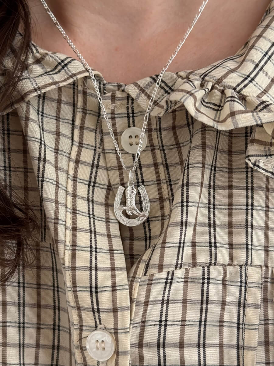 The 'Lucky Girl' Necklace - Silver 925